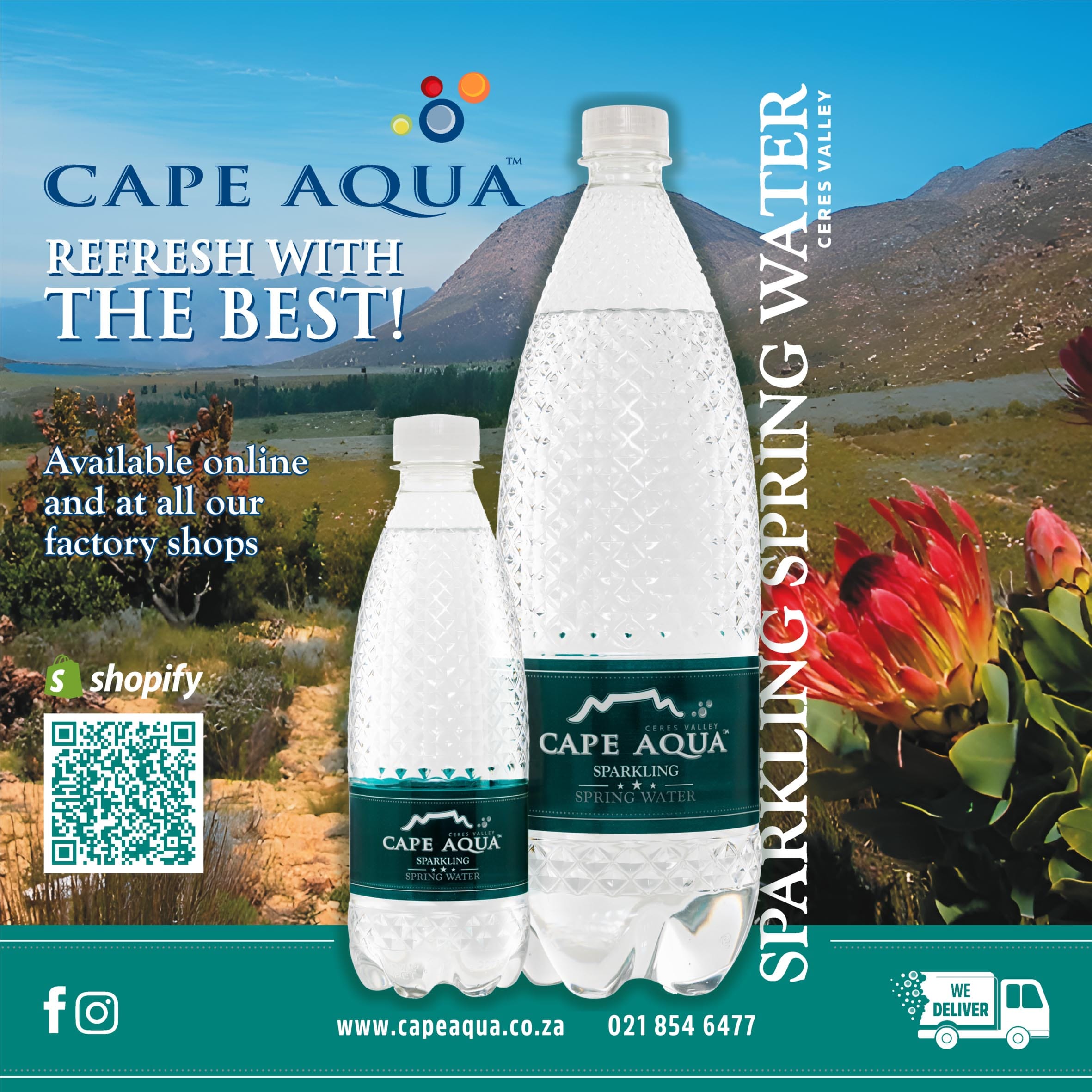 DIAMOND BOTTLE square sparkling-refresh with the best
